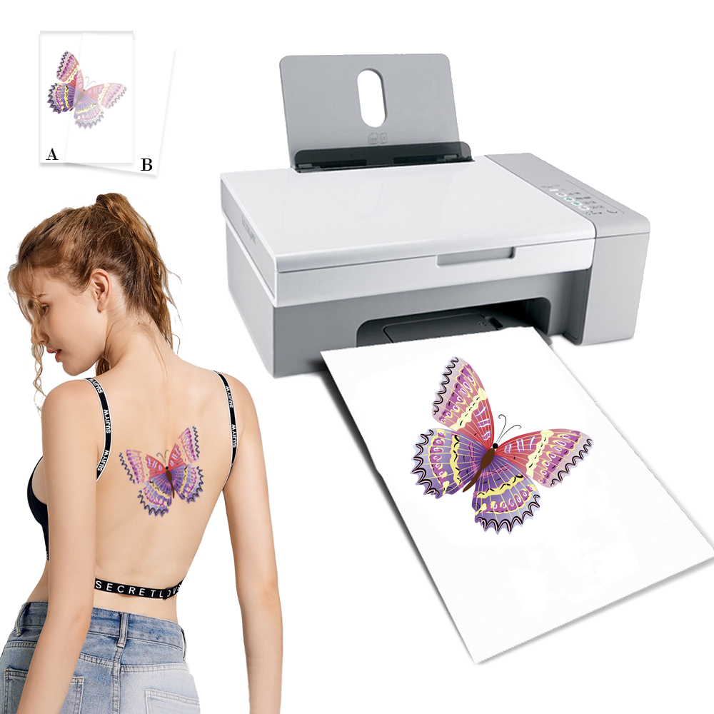 A4 Size Tattoo Sticker Transfe - огляд і ціна Ink Blotter Paper