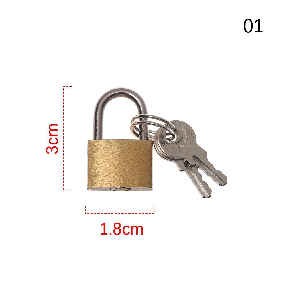 Mini Copper Lock with 2 Keys B - огляд і ціна Letter Opener Brass